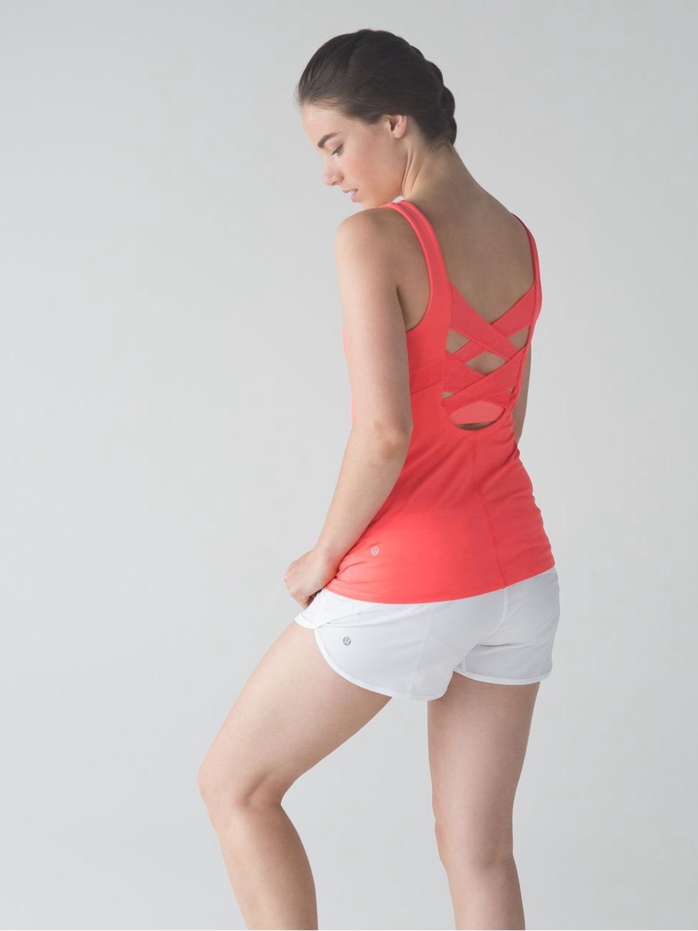 LULULEMON Rise And Flow Tank Top Cape Red 9642 - Picture 1 of 10